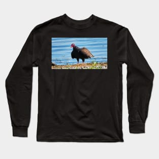 Turkey Vulture Staring A The Camera Long Sleeve T-Shirt